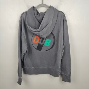 Union Los Angeles LA Dub Hoodie‎ Mens Small 1 Gray Cotton Terry Sweatshirt